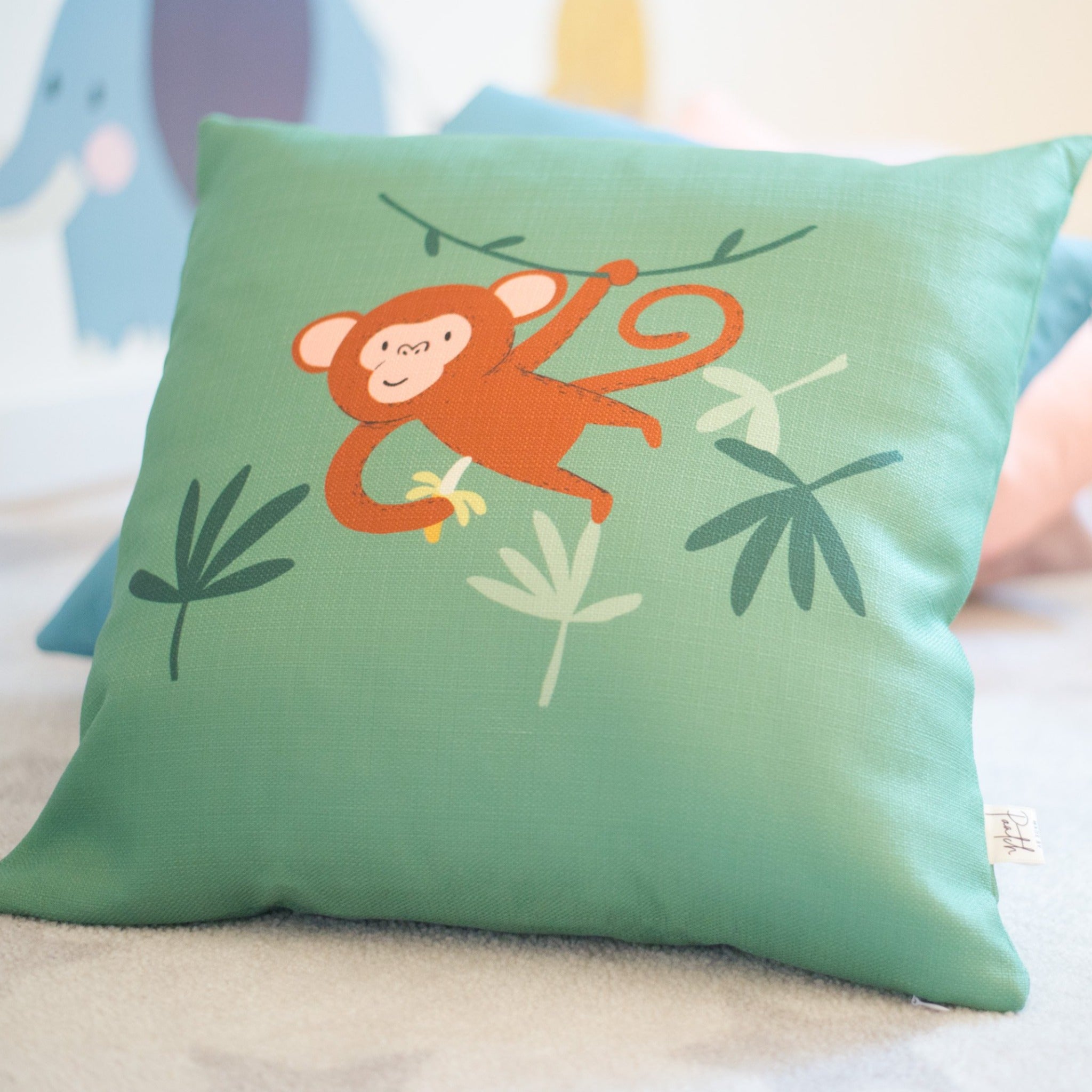 Jungle Animals Cushion Covers Optional Filling Kids Gift Idea Made By Paatch